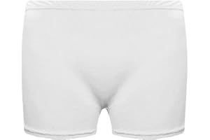Unbranded Mädchen Microfiber Hot Pants Kurze Hose Tanzen Fitness-Studio Stretch Shorts Alter 5-12