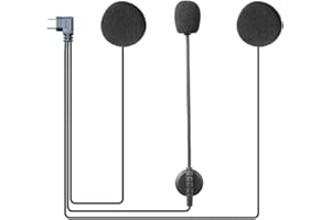 EJEAS Intercomunicador Bluetooth para Motocicleta, Accesorios, Auriculares Dedicados para VNETPHONE V4 / V6 V4 / V6