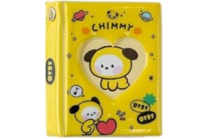 SCISSH BTS BT21 Lomo Kartenalbum, Fotokartenhalter, Buch, Mini-Fotoalbum, 32 Taschen (CHIMMY)