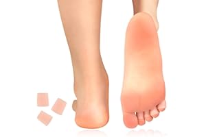 Decproch Zehenschutz kleiner Zeh - 20 Stück Antireibung Zehenschutz Silikon [2023] Zehenkappen kleiner Zeh, Zehenpolster, Zehenschoner - Verhindert Blasen und Reibung | Damen und Herren