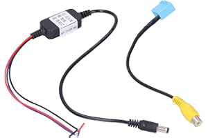 Filtro Relè Auto, Fydun Ritardo Timer Telecamera Retrovisore con Cavo Adattatore di Retromarcia Sostituire Misura per RCD330G