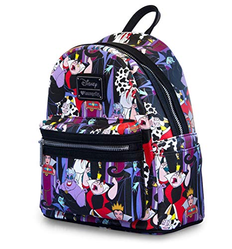 Preisvergleich Produktbild Loungefly x Disney Villains Full Colour Print Mini Backpack