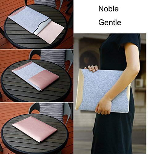 Super moderne Nachahmung Leder u  Filz Laptoptasche Tablette-Kasten-Mausunterlage-Aktenkoffer   Computer-Beutel   Laptop-Kasten   tragen Kasten zum 11