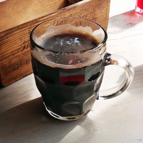 Bierkrug – Der tolle britische Noppenkrug 0.5 Liter – 4er-Packung | bar@drinkstuff Noppenkrüge, Pint-Krüge, Pint-Kannen, Noppenkrüge, Glaskannen | Traditionelle Glas-Pintkannen | Genoppte Bierkannen | Oktoberfest, Becher Bierglas / Bierkrug - 5