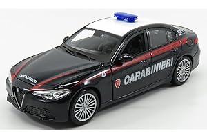 Bburago- 4.89399E+12 Alfa Romeo Giocattolo, Colore Blu, 18-21085