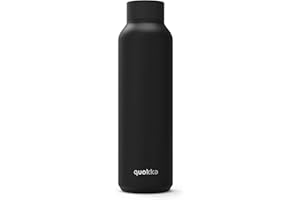 QUOKKA BOTELLA TERMO ACERO INOXIDABLE SOLID JET BLACK 630 ML