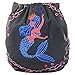 iZiv(TM) Newborn Organic Infant Waterproof/Adjustable/Reusable/Washable Pocket Cloth Diaper Fit Babies 0-3 Years(Mermaid)