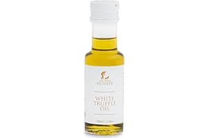 TruffleHunter - Huile de Truffe Blanche - Huile d'Olive Extra Vierge pour Cuisine et Assaisonnement - 100 ml
