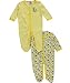 Baby Gear Baby Girls' "Bee-utiful!" 2-Pack Coveralls - yellow, 3 - 6 months