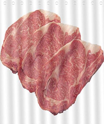Gifts Beef pork meat Shower Curtain 60 x 72 Inch Bathroom
