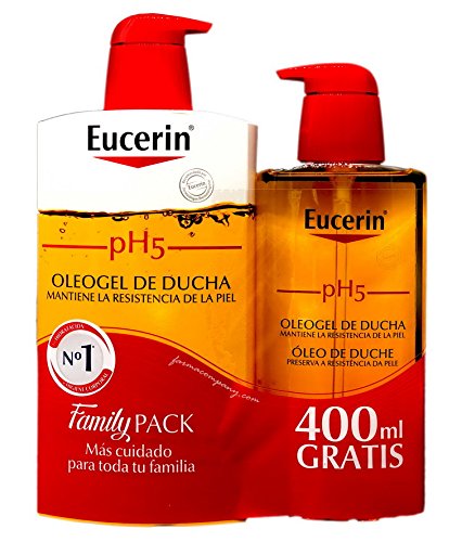 Eucerin Family Pack Ph5 Oleogel de Ducha 1000 ml y oleogel 400 ml