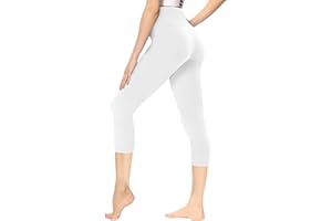 Gayhay Leggings Damen 3/4 Capri für Sport, 7/8 Sporthose High Waist Caprihose Blickdicht Leggins für Gym Yoga
