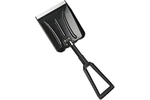 MIL-TEC Folding Snow Shovel Acrylonitrile Butadiene Styrene (ABS), Black