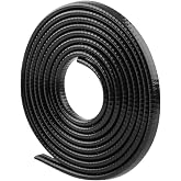 ASTRALED Araba Kapı Kenar Koruyucu, Universal, Sa&ccedil;lı Fitil, Siyah, 1 Metre