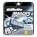Gillette Mach3 Turbo Refill Cartridges, 8-Count Box