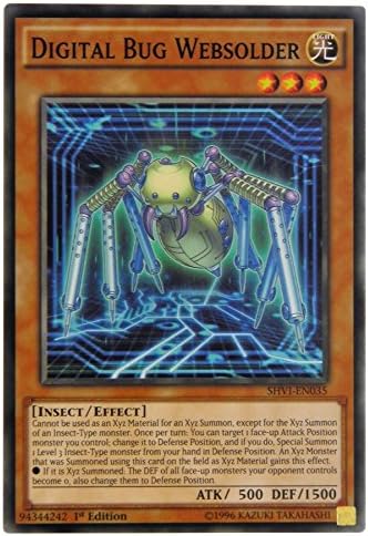 Yu-Gi-Oh! Digital Bug Websolder SHVI-EN035 Common