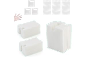 TGHongKy 3x Eponges pour boîte d'entretien pour Epson EcoTank ET-2800, ET-2803, ET-2820, ET-2826, ET-2710, ET-2711, ET-2712, ET-2714, ET-2715,Tapis éponge,Tampons Eponge,Tapis d'encre,Tampons éponge x