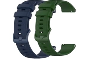 Huabao 22mm Bracelets Compatible avec Garmin vivoactive 4, Ajustable Silicone Sport Bracelet de Montre Remplacement Band pour Garmin vivoactive 4 pour Femmes et Hommes