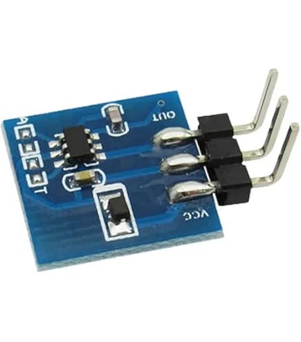 Jikoiuty 100 stuks TTP223 Touch Key Switch Modules aanraakknop zelfborgende/niet-vergrendelende capacitieve schakelaar, enkelkanaal