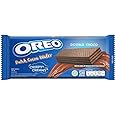 Oreo Crispy & Creamy Double Choco Dutch Cocoa Wafer, Bule & Brown, Small - 140 Gm