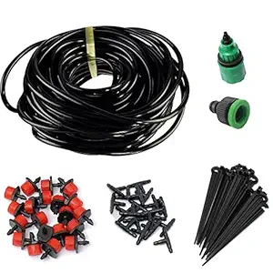 Boundless 25m DIY Drip Irrigation System Automatic Plant Self Watering Garden Hose Micro Drip Garden Watering System