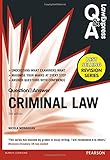 Image de Law Express Question and Answer: Criminal Law (Q&A revision guide)