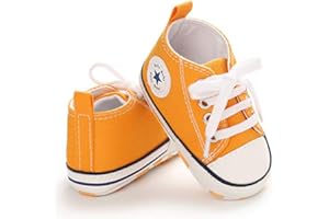 Sehfupoye Baby Mädchen Jungen Turnschuhe Kleinkind Schuhe Canvas Erste Wanderschuhe Neugeborene Anti-Rutsch Prewalker Turnschuhe
