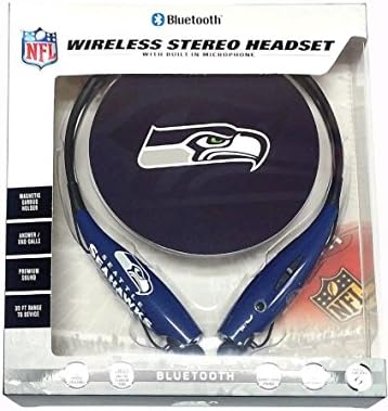 Mizco NFL Wireless Stereo Headset - Seattle Seahawks