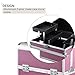 Beyondfashion Black Beauty Box Beauty Jewellery Storage Bag Nail Saloon Case (Pink)