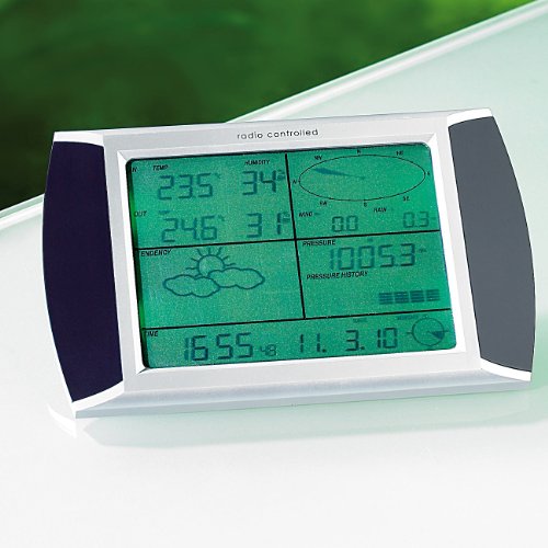 FreeTec Touchscreen-Wetterstation mit PC-Anschluss & Außenstation - 7