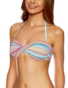 oodji Ultra Donna Bikini Pezzo Sopra a Fascia