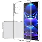 KZY İletişim Xiaomi KZY İletişim Poco X5 Pro ile Uyumlu ile Uyumlu Kapak Kamera Korumalı S&uuml;per Silikon Şeffaf Kılıf