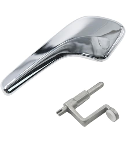 Aramox Kit 2 Maniglie Porta Interne Auto In ABS – Compatibili Con Peugeot 206, 207 E Citroen C2