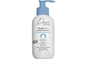 Dear Hydration Body Milk - 300 ML – With Coconut Oil | Shea Butter | Argan Oil |Nourishing & Hydration |Skin Renewal |Face and Body Soft skin