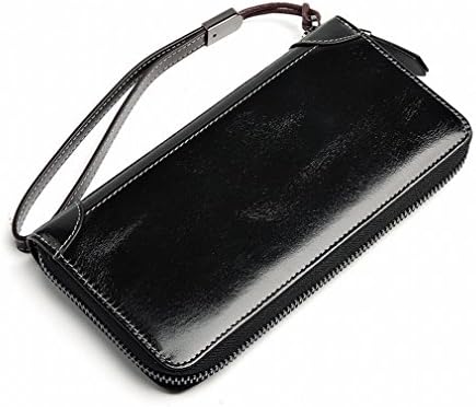 Q package Fashion Men'S Handbag Men'S Razha Bag Long Wushu Men'S Wallets,Black