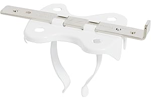 Merveille - Lot de 2 Supports Maxi N pour Tablette Radiateur Fonte 4 à 6 Colonnes - Fixation sans Perçage - pour Étagère Radiateur de 16 à 20 cm de Large - Fabrication Française