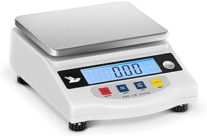 Steinberg Systems Digital Precision Scale Laboratory Balance 2000g Precision 0.01g (12x10cm, LCD, Stainless Steel Weighing Platform)