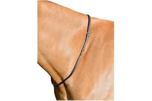 Kincade Tour de cou classique en cuir noir ou marron