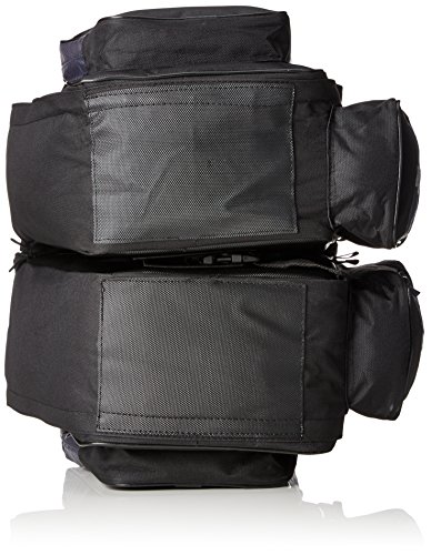 M-Wave Gepäcktasche 3-fach Traveller, schwarz/ grau, 62 l - 4