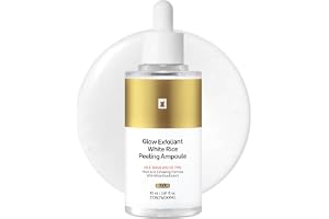 TOSOWOONG White Rice 75% Peeling Ampull för Glåmig Hy, Ojämn Hudton | Kojisyra, Niacinamid, Exfolierande, Död Hud, Pormaskar, Porrengöring, Ansikte och Kropp, Koreansk Hudvård, 85 ml