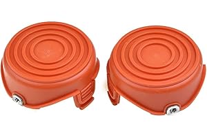 QOXEZY 2 pezzi per Black & Decker bobina coperchio capo, taglio testa tappo per Black & Decker GL315 GL350 GL650 GL670 Trimmer Strimmer