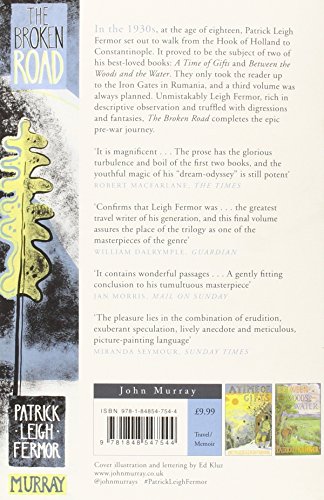 Couverture du livre de The Broken Road: From the Iron Gates to Mount Athos