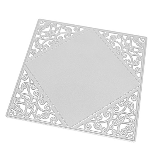 Amazingdeal365 Einladungkarte Metall Form Schablonen Schneiden DIY Dekor Sammelalbum Karten Buchzeichen Lesezeichen als Geschenk für Freunde Geburtstag Kinder,Kindergarten Hobby Schule Handarbeit Unterricht usw. Ein tolles Geschenk! - 8