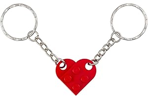Capricorn Goods - Lego Heart Keyring Keyrings For Men Valentines Keyrings Lego Keyring Heart Keychain Keyring Valentines