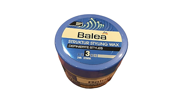 Balea Struktur Styling Wax 3 Stark (75ml Dose) : Amazon.de: Beauty