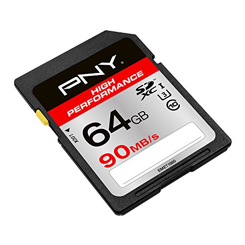 PNY Speicherkarte SDXC High Performance 64GB 90MB/s Class 10 UHS-1 U3 - 2