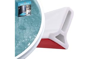 PAUPA Barrera de ducha con 1,7 Metros + pegamento impermeable 120 ml, sistema de retención de agua para el umbral de ducha plegable - Umbral de Ducha para Separación Húmeda y Seca.