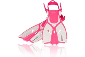 AQUAZON Style Aletas Ajustables, Aletas de Snorkel, Aletas de Buceo, Aletas de natación para Chicas y señoras para Snorkel, natación