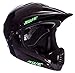 Produktbild AWE® BMX Full Face Helm schwarz, Größe M 54–58 cm