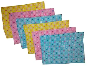 Love Baby Changing Mat Pack of 6 Multicolor - 553 Combo